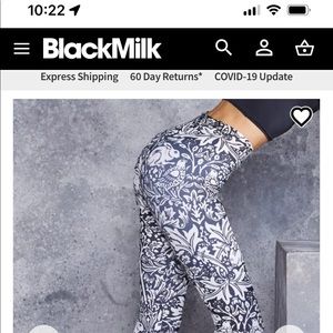 NWOT Blackmilk rabbit leggings